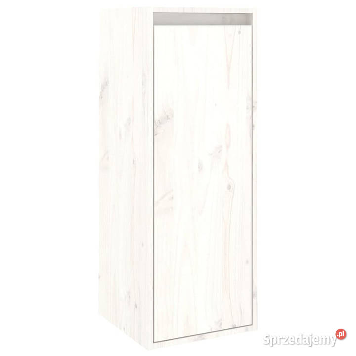 Szafki pod TV 4 białe lite drewno sosnowe Warszawa