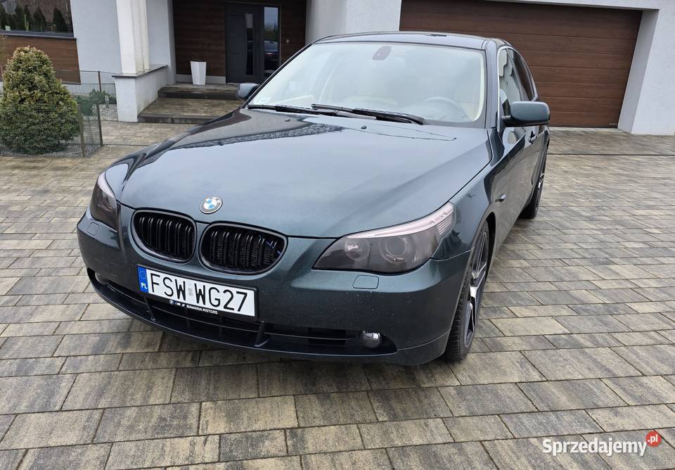 Bmw 525d E60ManualZamiana przyciemniane szyby Skwierzyna