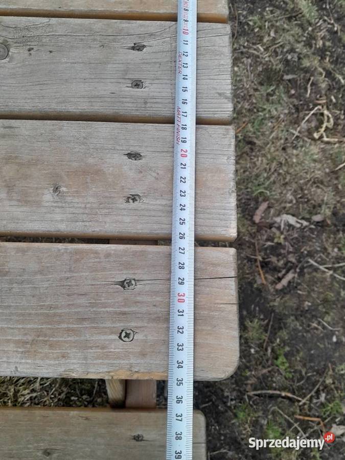 Ławka ogrodowa dzieci stolik ogrodowy z podwójną Dąbrowa Górnicza