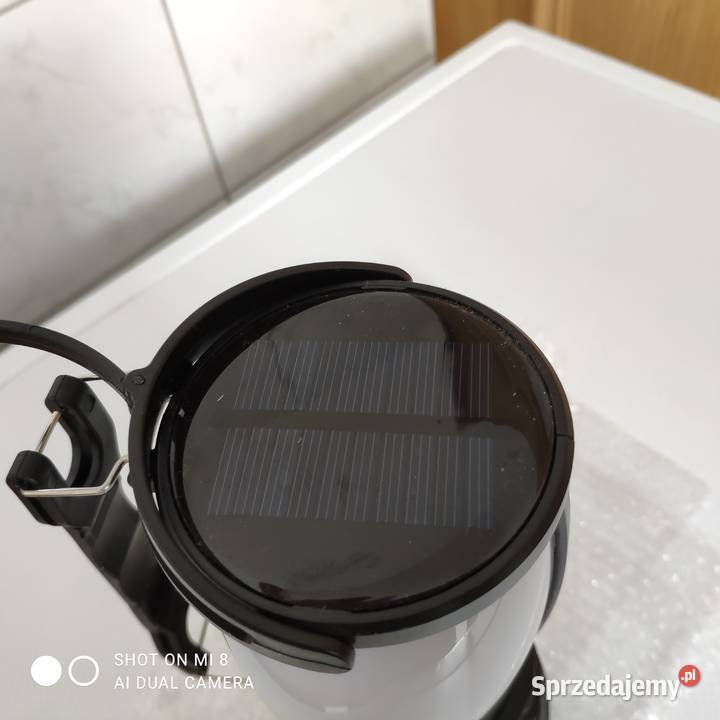 Lampa biwakowa ładowana solarnie z funkcją mazowieckie Sulejówek sprzedam