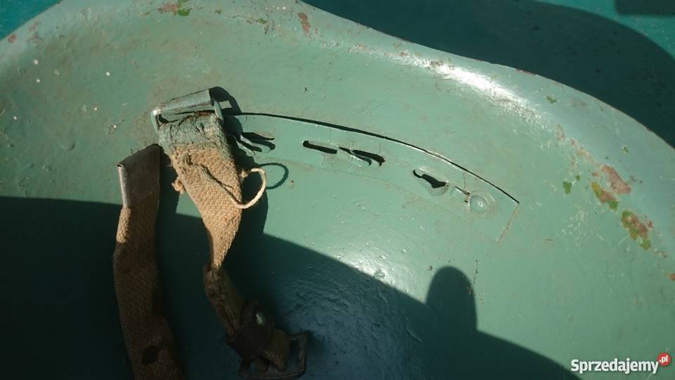 Hełm sowiecki rosyjski skorupa WZ 40 Ostrów Wielkopolski