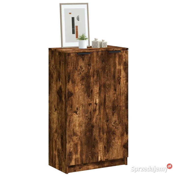 Szafka na buty przydymiony dąb 59x35x100