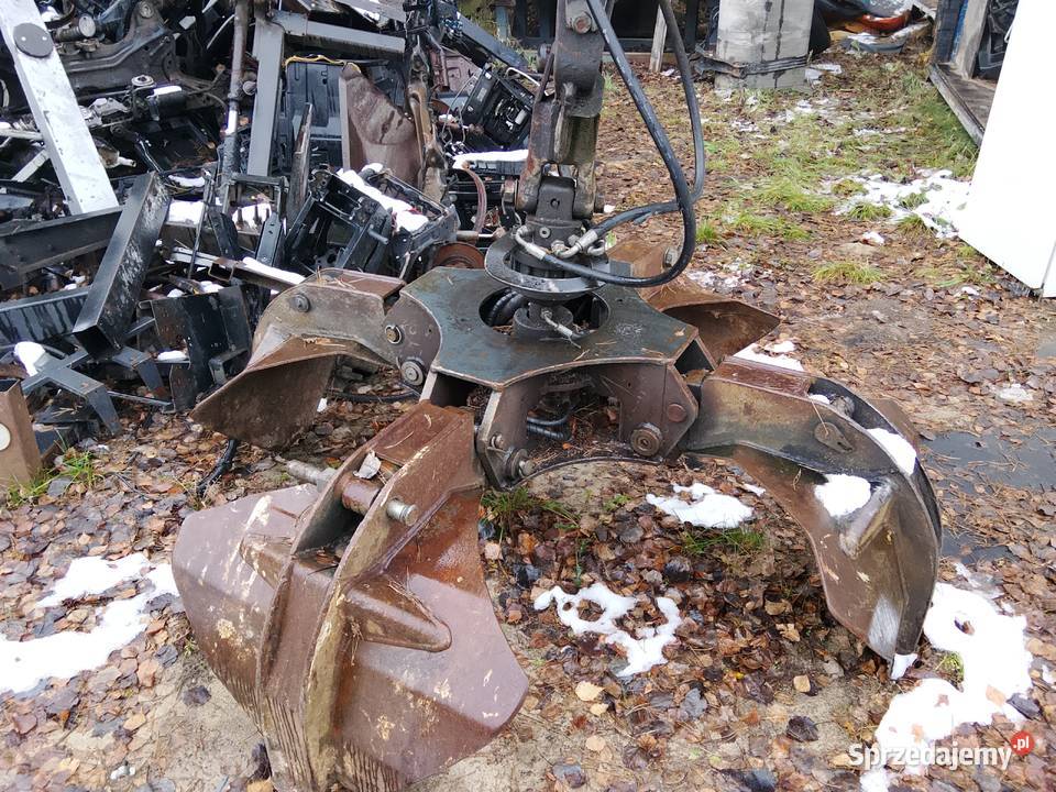 Koparka OK chwytak do zlomu