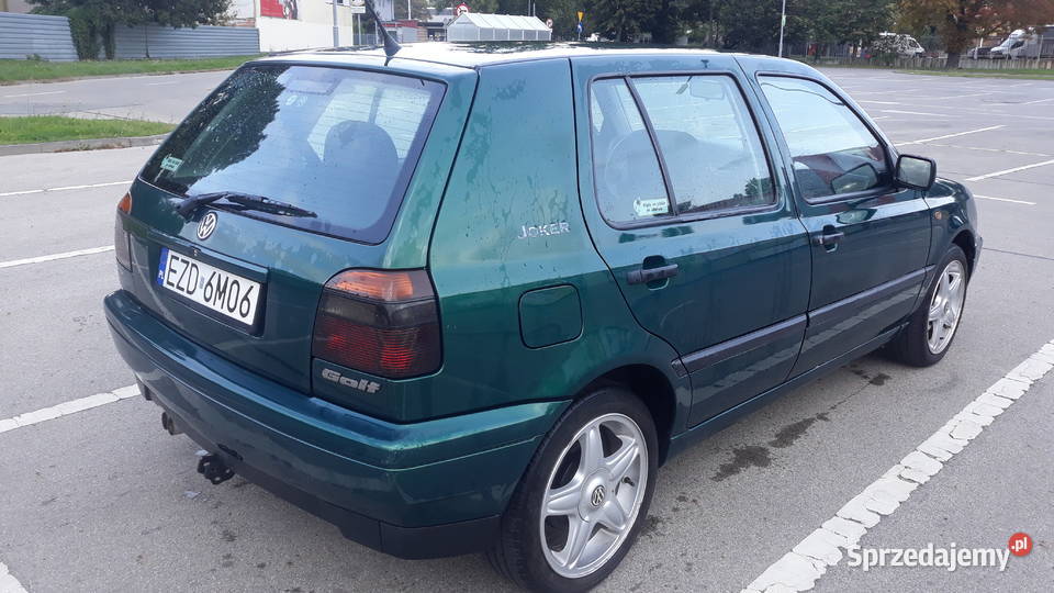 VW Golf III Bezwypadkowy Oryg Mały Przebieg 178 Łódź sprzedam