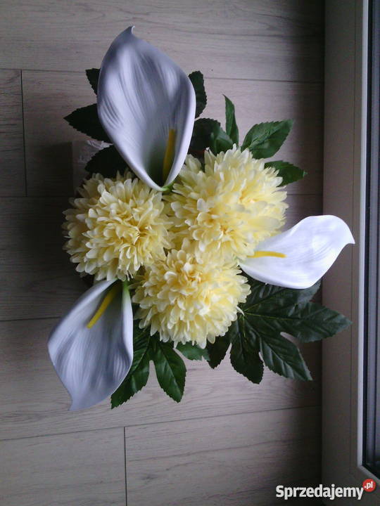 wiązanki kompozycje na cmentarz CENY HURTOWE Kórnik