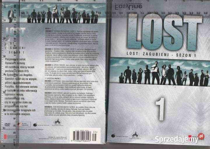 Lost Zagubieni Sezon 1 8xDVD Lektor P Pruszków