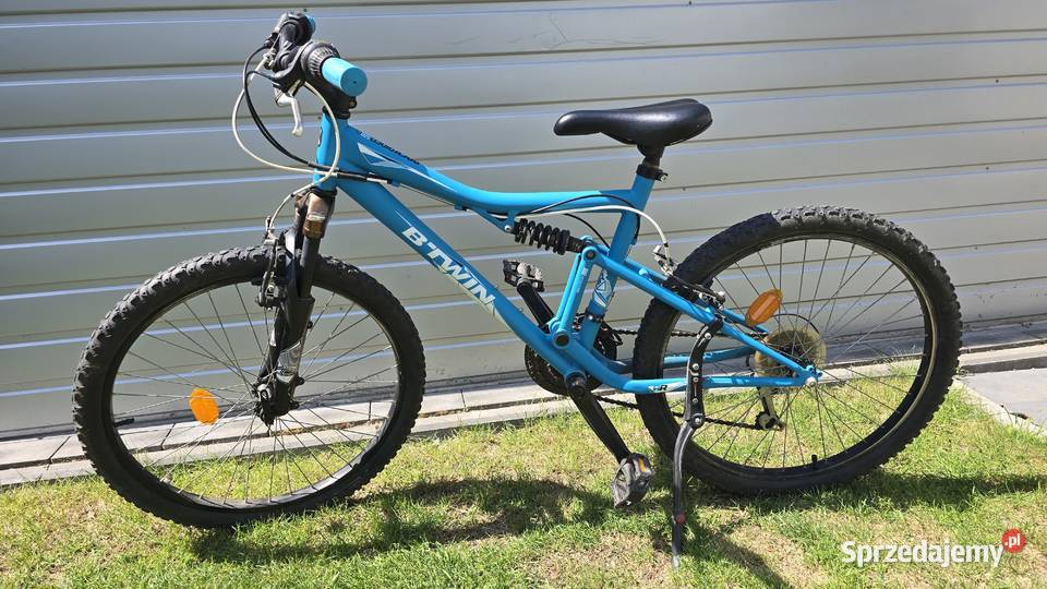 Rower Btwin Rockrider 520 FS pełna amortyzacja Nowa Wola