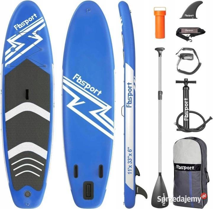 DESKA SUP FBSPORT DO PŁYWANIA POMPOWANA ZESTAW lubuskie Strzelce Krajeńskie