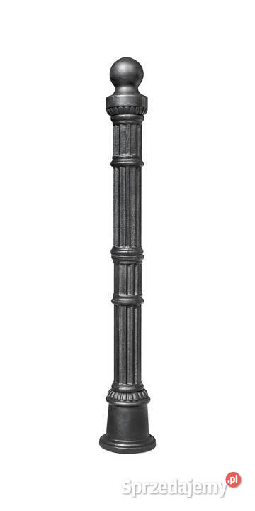 SŁUPEK ŻELIWNY H920mm OGRODZENIE ULICZNY warmińsko-mazurskie Gołdap