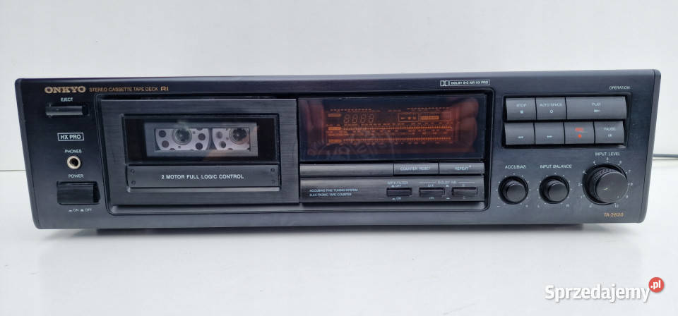 Magnetofon cassette deck ONKYO TA2820 TA 2820 Międzychód