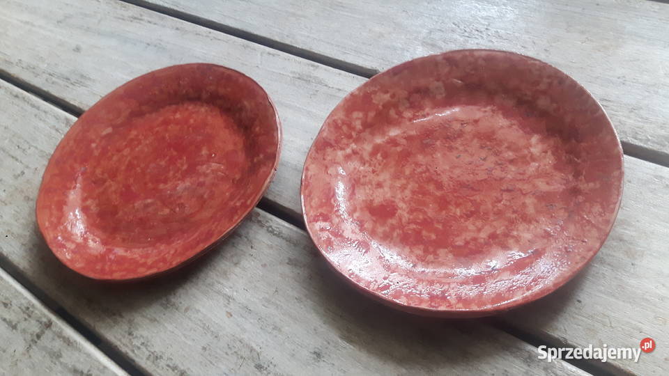 Zestaw naczyń ceramicznych ręcznie wykonanych mazowieckie Otwock