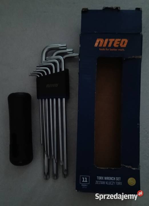 NITEO zestaw kluczy TORX 11 sztuk rękojeść warmińsko-mazurskie Ełk