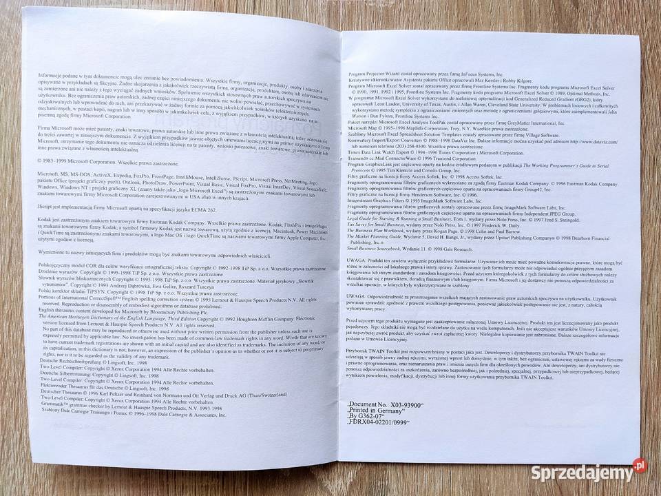Poznajemy program Microsoft Word 2000 książeczka Tuchola