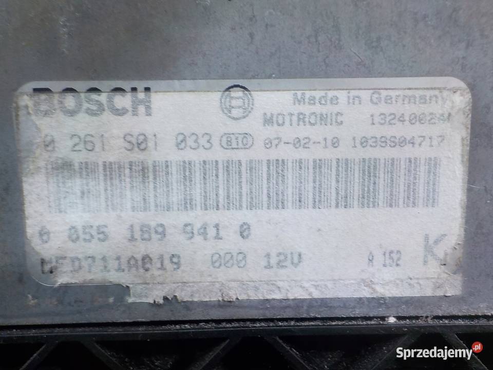 ALFA ROMEO GT 07r sterownik komputer silnika Suków