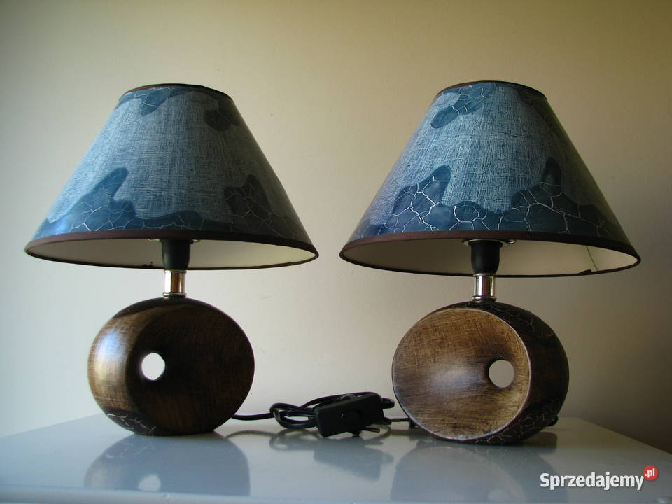Stołowa lampka nocna 2 lampa do sypialni na małopolskie sprzedam