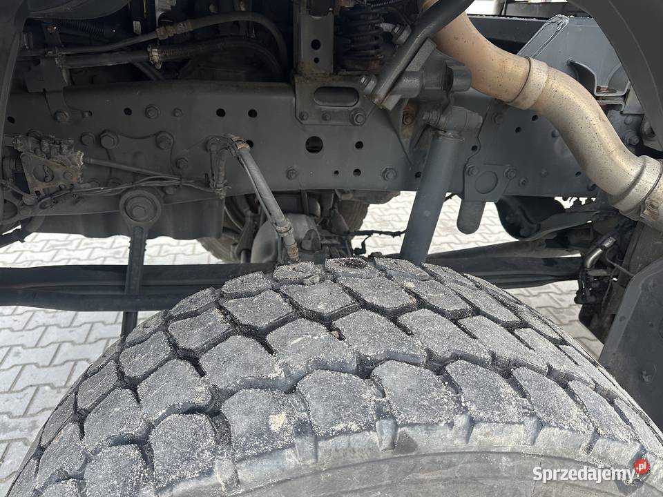 Mercedes 4x4 stały napęd HDS Hiab Wywrotka 3 Płock sprzedam