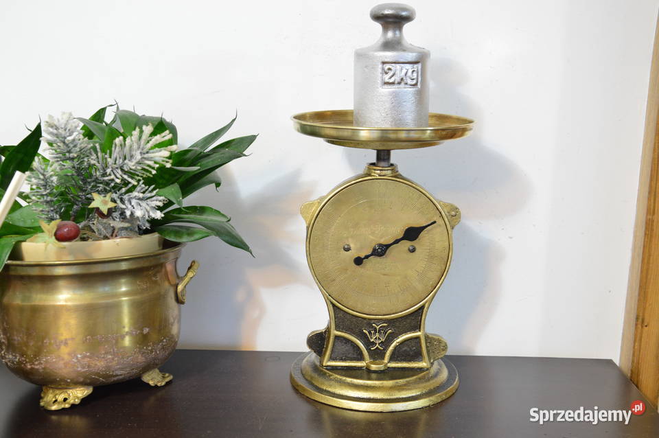 stara WAGA 10 żeliwna sygnowana Tarir Waage Jastrzębie-Zdrój sprzedam