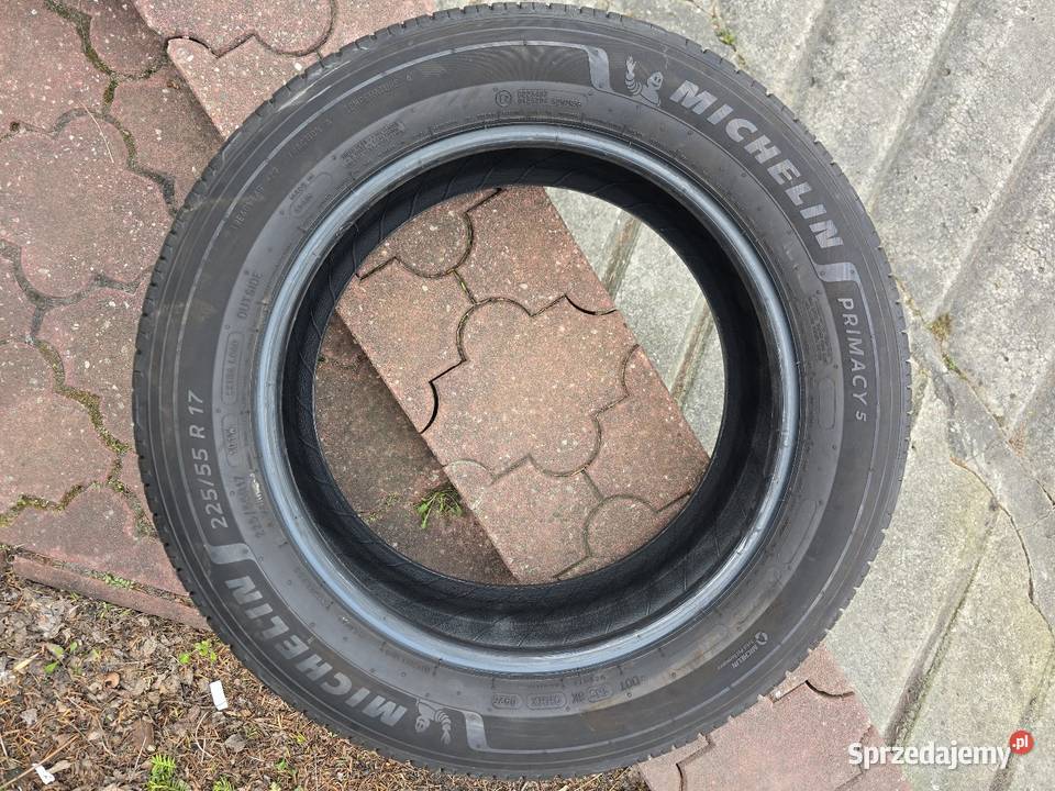 Opony letnie Michelin Primacy 5 225 55 r17 dot 17cale mazowieckie Józefów sprzedam