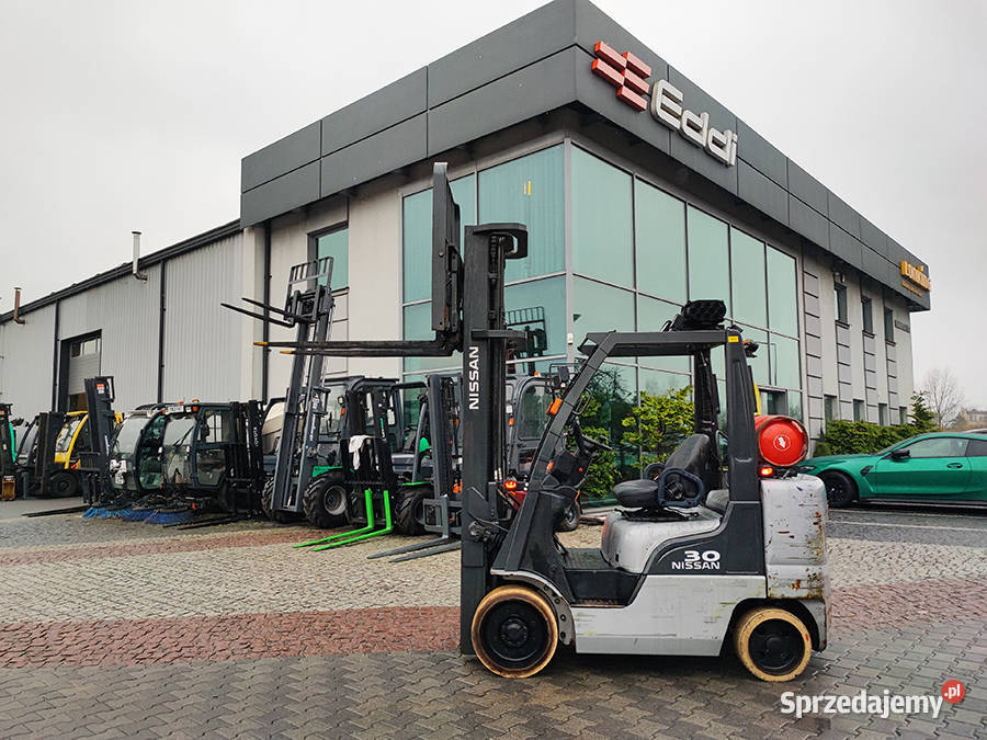 wózek widłowy Nissan MCUG1F2F30LU 3 tony LPG Nissan Kęty sprzedam