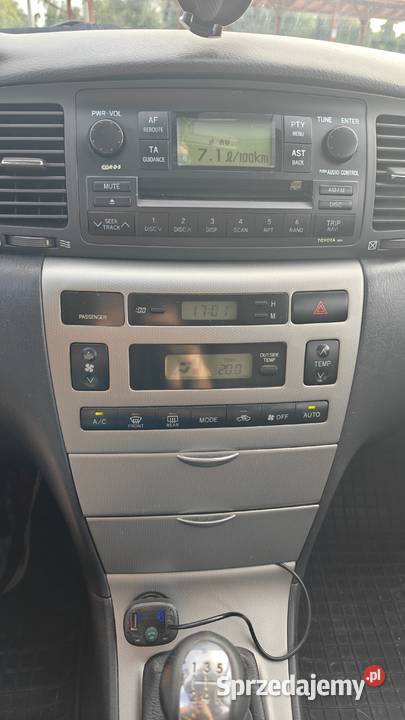 Toyota Corolla e12 16 VVTI 110 ESP Budy Łańcuckie sprzedam