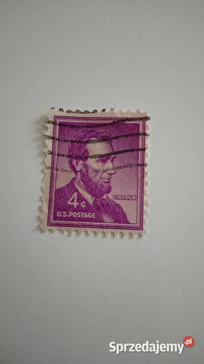 Znaczek pocztowy Abraham Lincoln