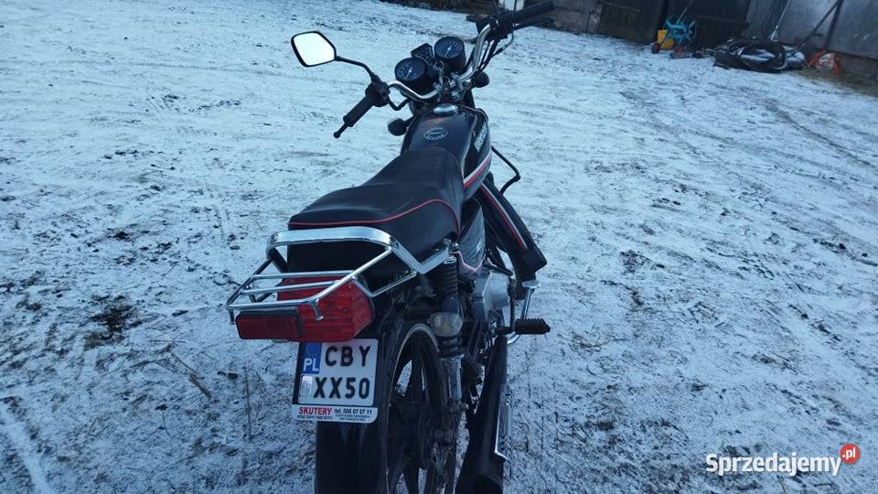 Motorower benzer ws 50 kujawsko-pomorskie Dąbrówka Nowa