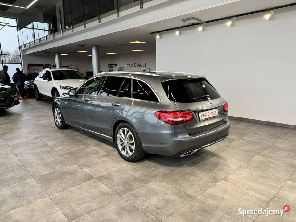 Mercedes C 200 T 20 184 automat 2016 r salon wspomaganie kierownicy małopolskie