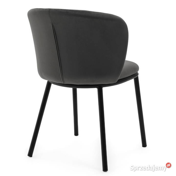 Szare Krzesło Tapicerowane Bari Wysyłka 24H Tarchały Małe sprzedam