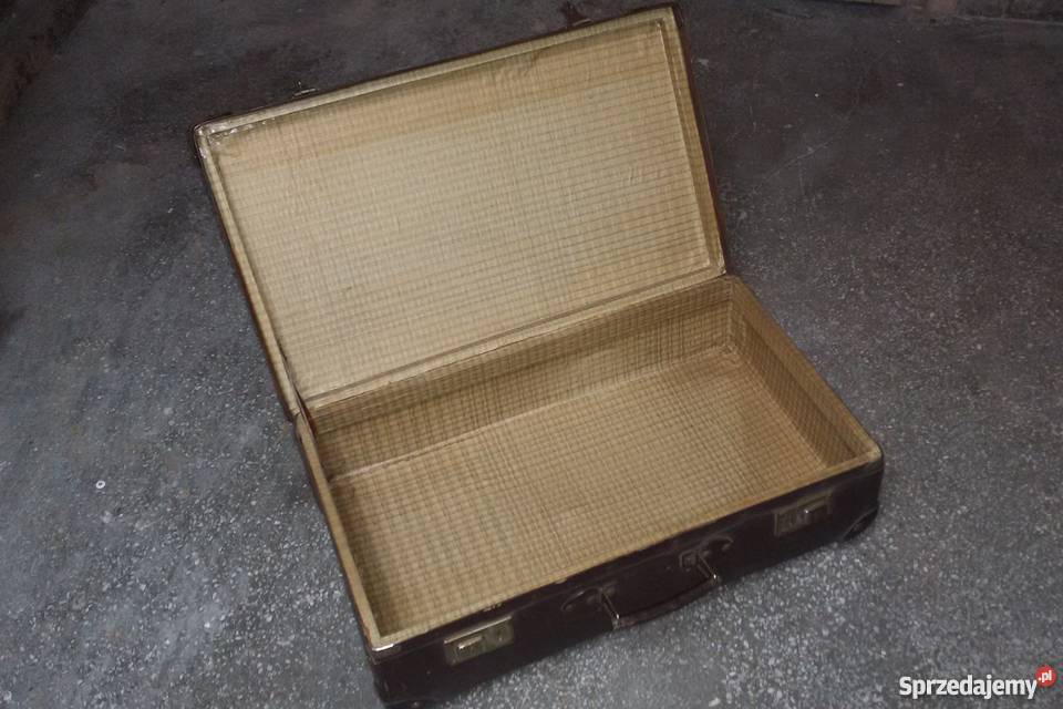 3 stare walizki z czasów PRL mazowieckie Warszawa sprzedam