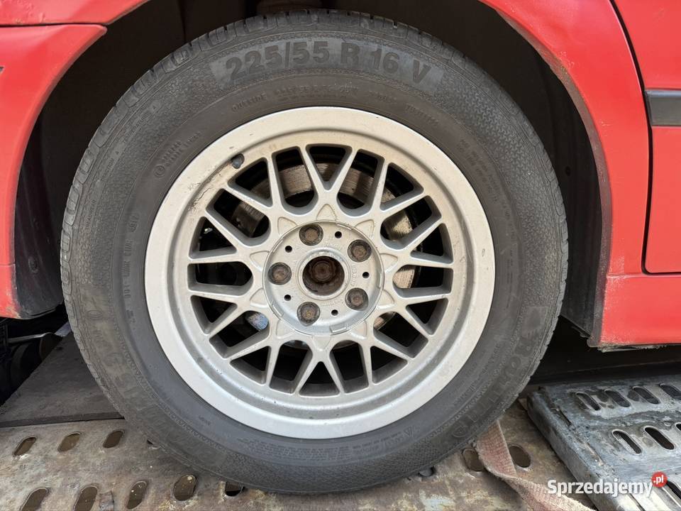 Oryginalne alufelgi BMW e39 16 z oponami jedną