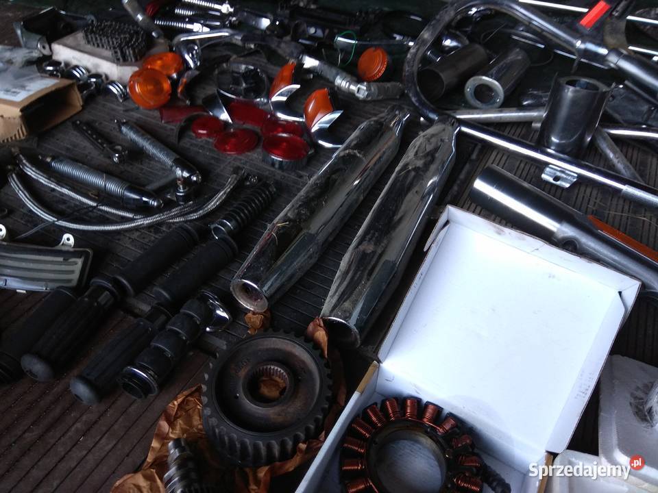 Harley Davidson części wyprzedaż garażowa Lublin