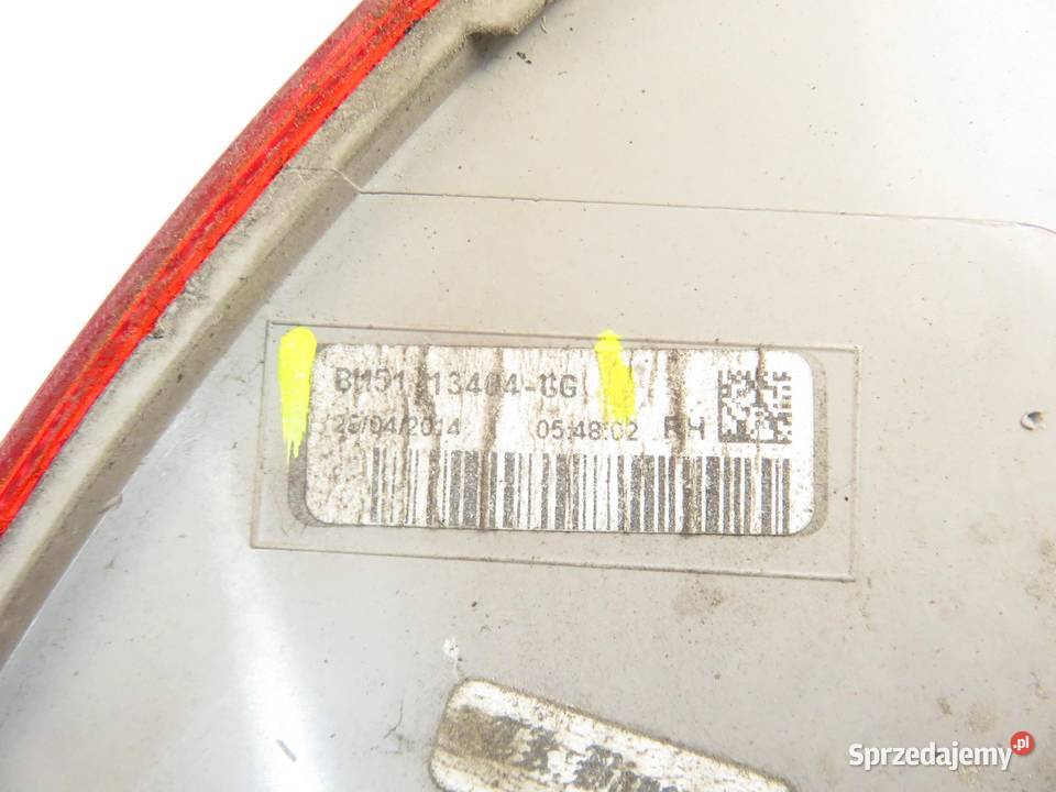 LAMPA PRAWA TYLNA FORD FOCUS MK3 Turnier Części samochodowe