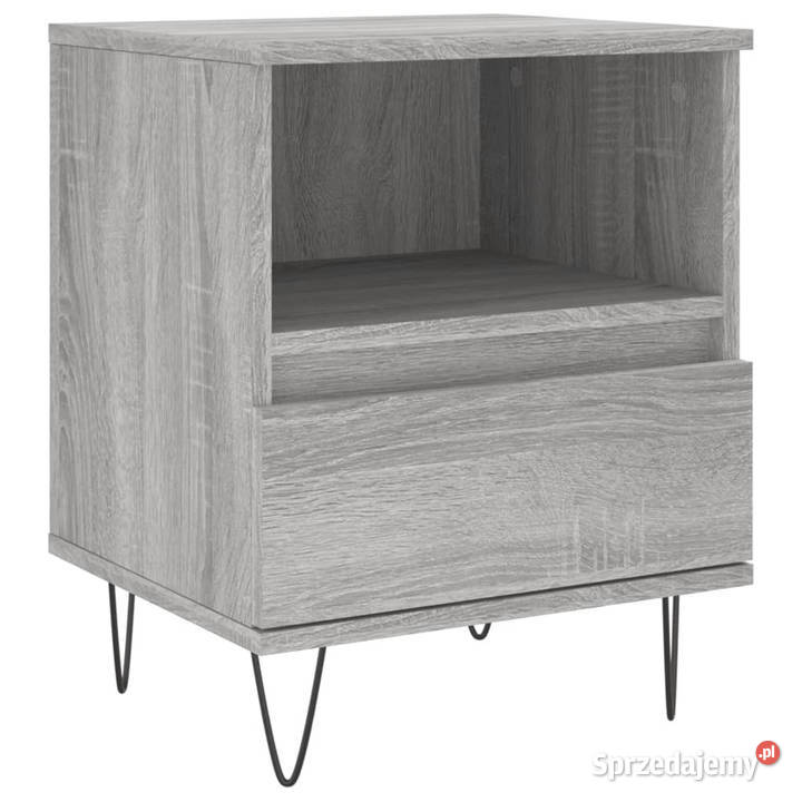Szafka nocna szary dąb sonoma 40x35x50 WM830632
