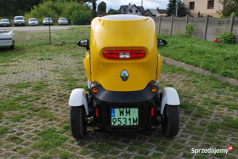RENAULT TWIZZY 2013 R STAN BATERII nieuszkodzony mazowieckie Grzebowilk