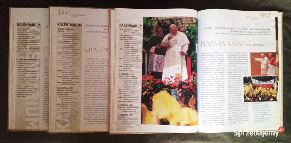 Albymy Podróże JPII do Polski wydawnictwa mazowieckie sprzedam