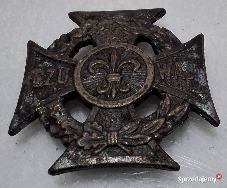 Odznaka CZUWAJ Krzyż ZHP 255mm Kolekcje śląskie Czeladź