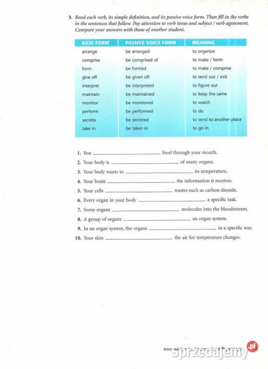 Anatomia Fizjologia Podręcznik jangielski łódzkie Łódź