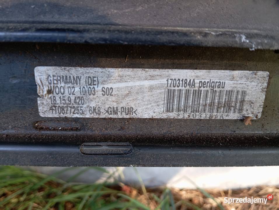 VW PASSAT B6 Szyberdach Kompletny Inne częsci Lubin sprzedam