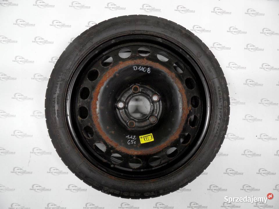 OPEL VECTRA C koło dojazdowe 1157016 92M 5x110
