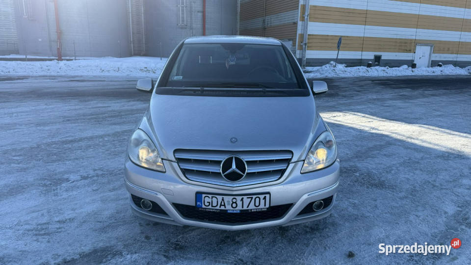 Mercedes B 200 20 diesel 109 klima Zadbany bez w tempomat Mercedes-Benz Gdańsk