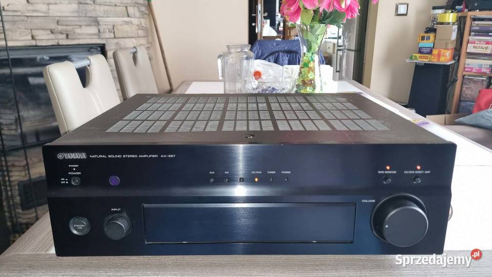 Wzmacniacz stereo YAMAHA AX397 2x60W 8ohm Black łódzkie Warta sprzedam