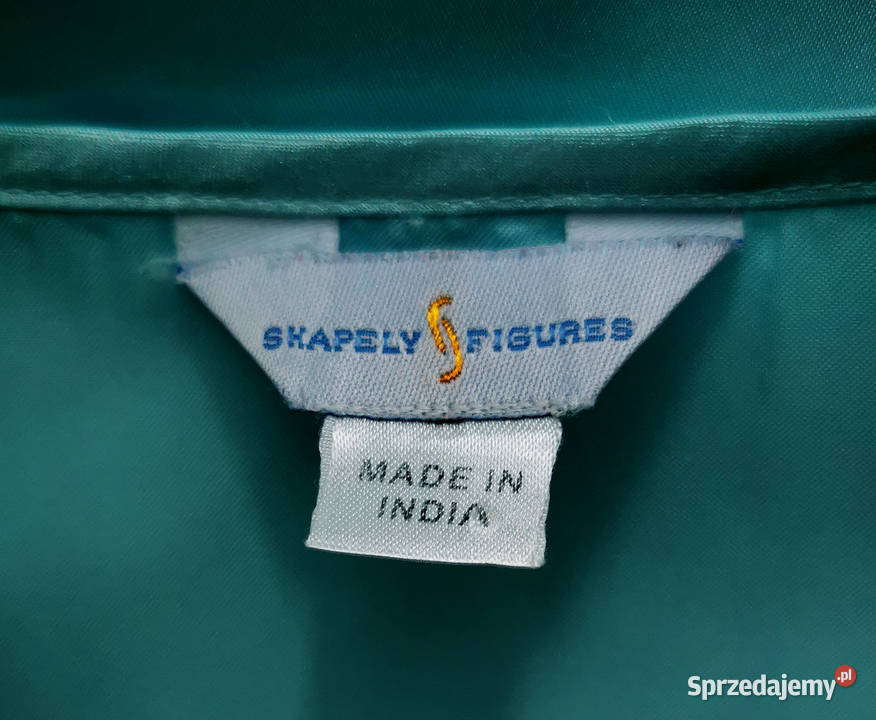 Koszula nocna damska jasnoniebieska duży rozmiar Polkowice