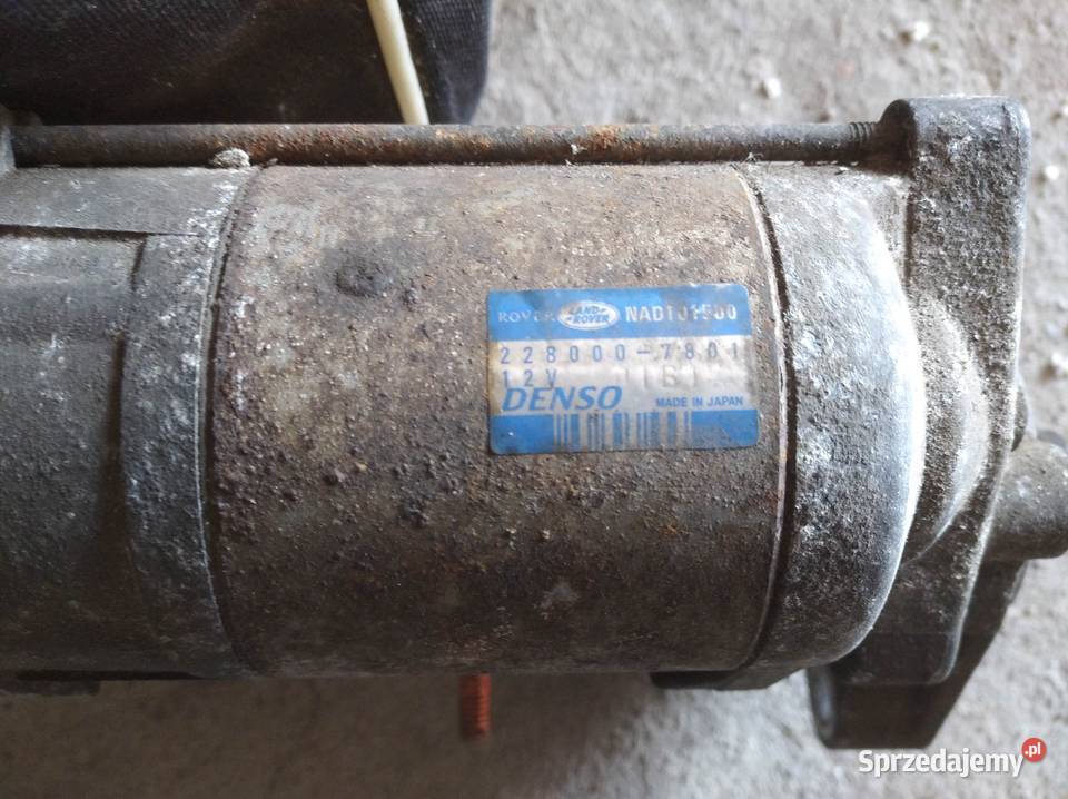 Rozrusznik Rover 75 20 cdt 115 Motoryzacja wielkopolskie Poznań sprzedam