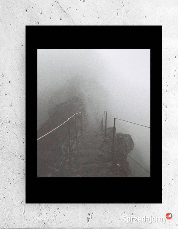czarno szary plakat do domu biało czarny plakat Olsztyn sprzedam