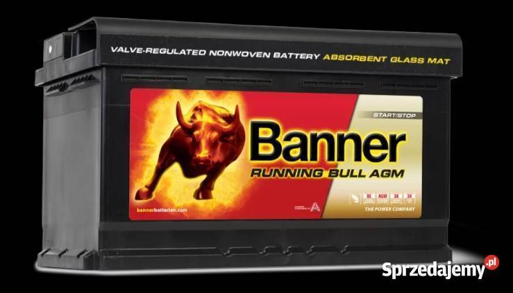 Akumulator Banner Running Bull AGM 70Ah 720A Łomża
