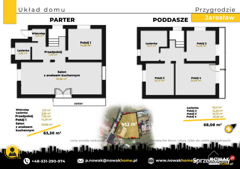 Dom w centrum Jarosławia Przygrodzie 131m2