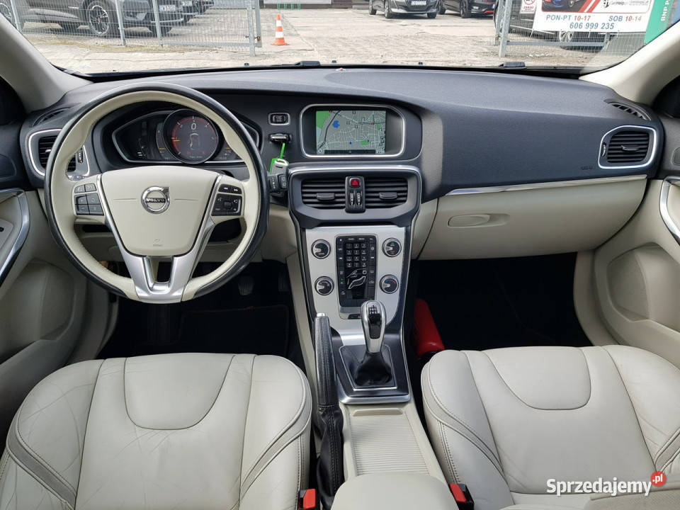 Volvo V40 20 D3 Ocean Race Jasna Skóra Kamera Zarejestrowany w Polsce kujawsko-pomorskie Włocławek