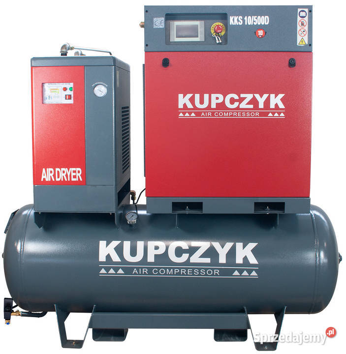 Kompresor śrubowy Kupczyk KKS 10500D 970 lmin Warka sprzedam