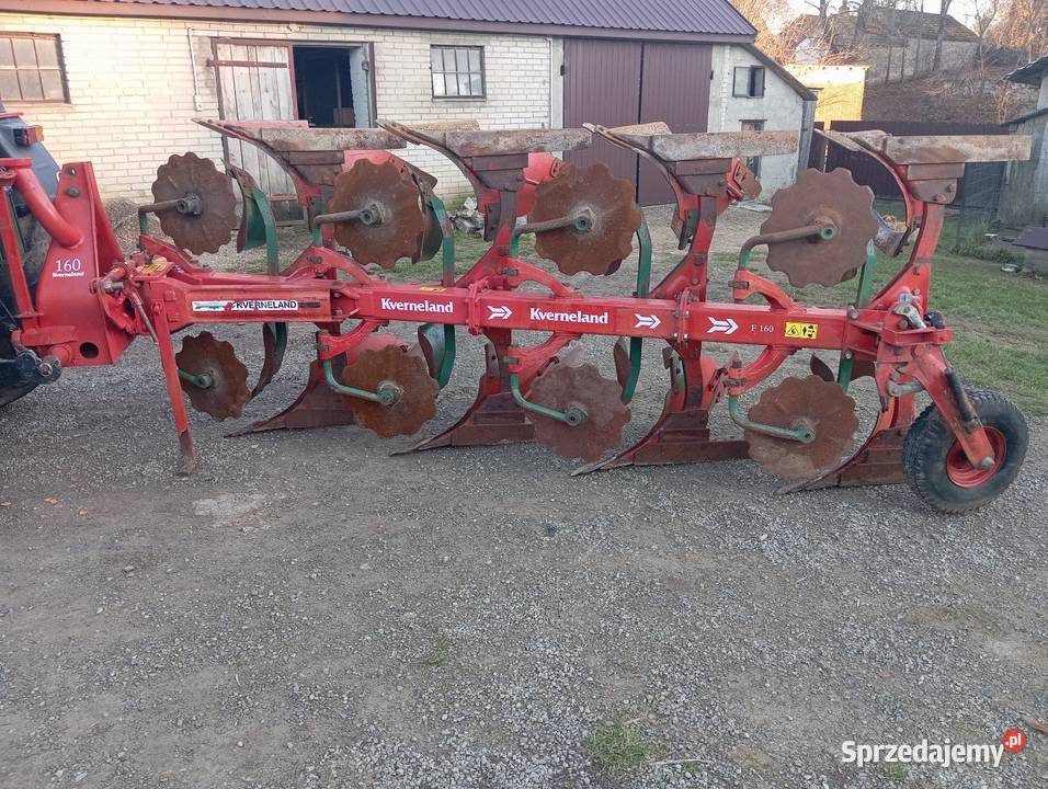 Pług obrotowy kverneland 4 skibowy 211 Łagów sprzedam