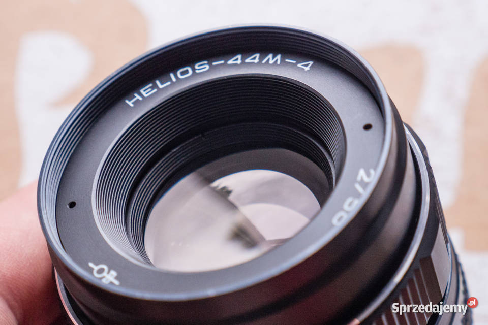 Helios 44M4 58mm f2 M42 1987 serwisie Świetny Szramowo